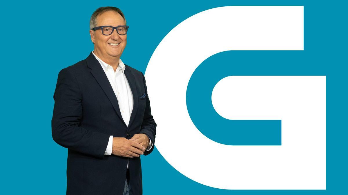 El presentador gallego Marcial Mouzo.