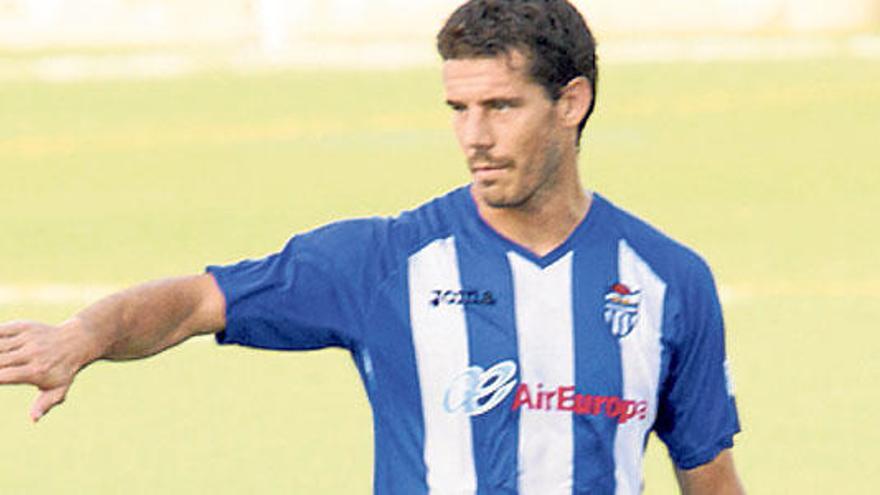 Pedro Mairata, durante un partido en Magaluf.