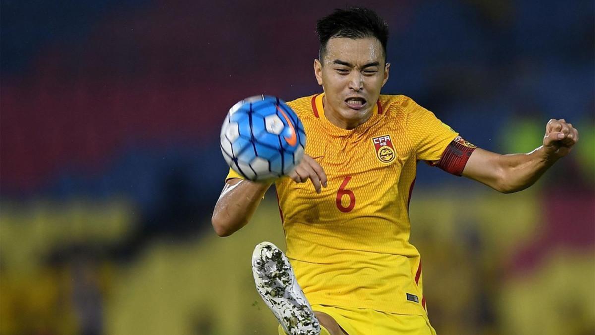 Feng Xiaoting, defensa del Guangzhou Evergrande y de la selección china