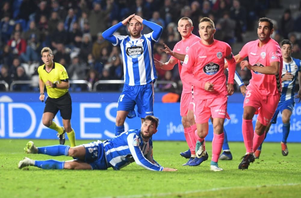 Liga 123 | El Dépor empata ante el Lugo en Riazor