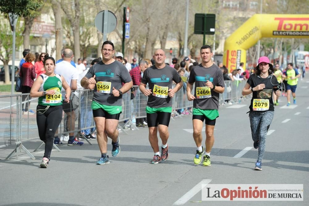 Media Maratón de Murcia: llegada (1ª parte)