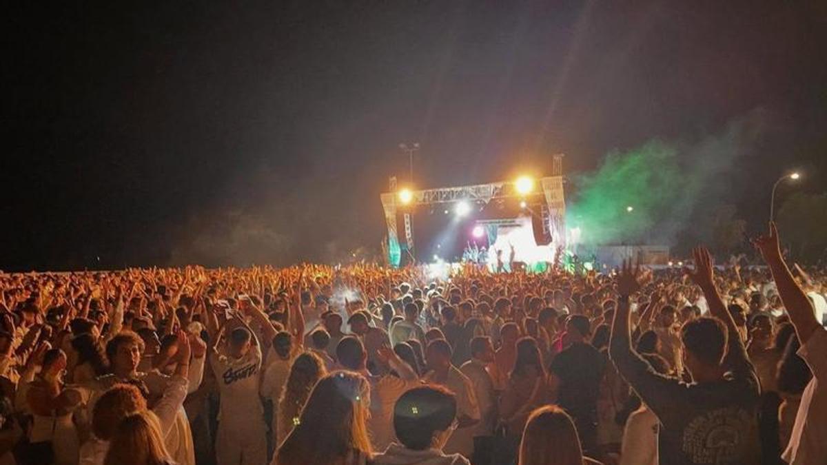 Fiesta Ibicenca en Malpartida de Cáceres.