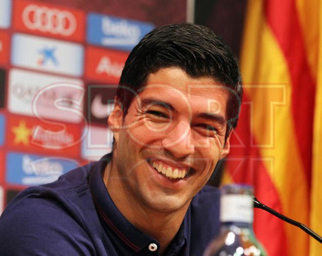 Presentación de Luis Suárez