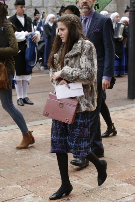 Asistentes al concierto de la Fundación Princesa de Asturias Presidido por los Reyes