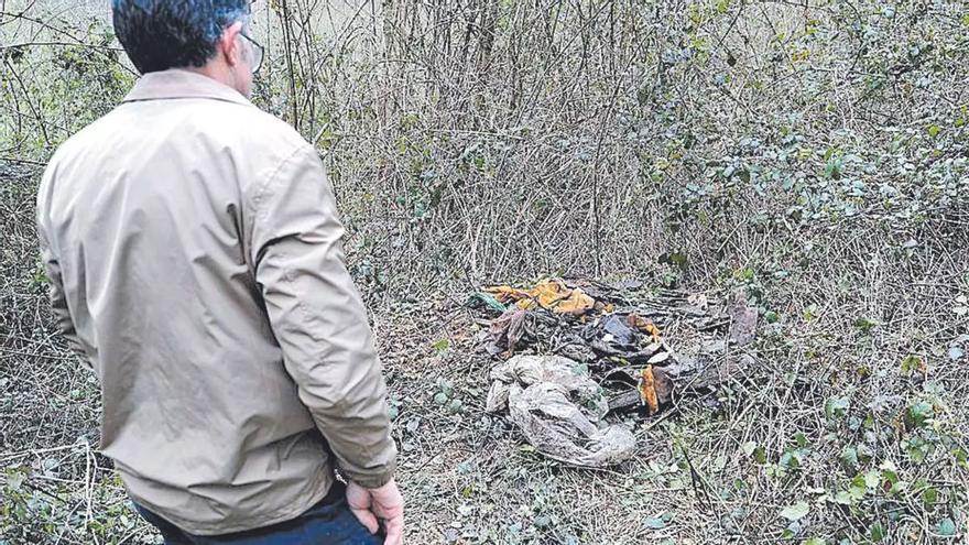 La Policía Judicial investiga la identidad de los restos óseos hallados en una pista de Lalín