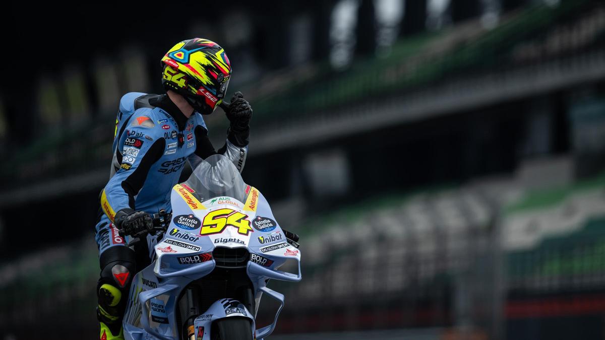 Aldeguer, piloto del Gresini Racing