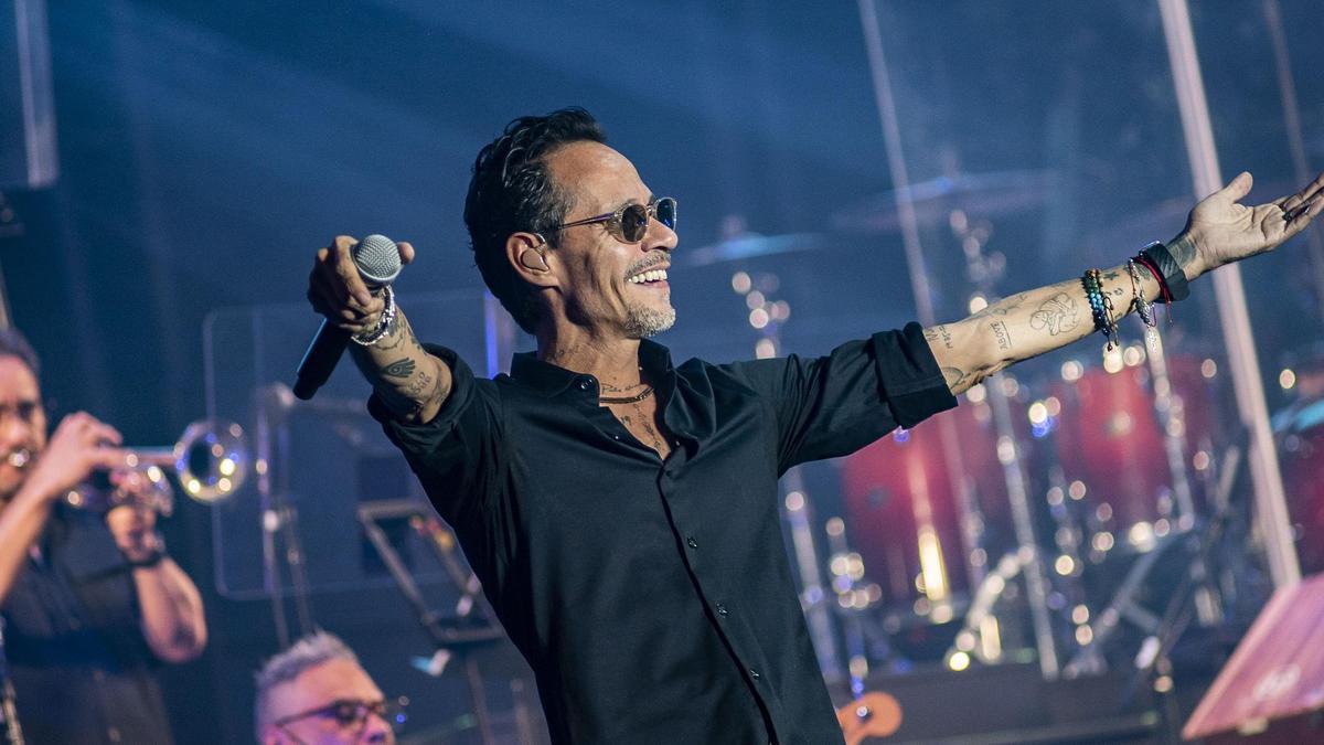 Marc Anthony, en concierto en Barcelona