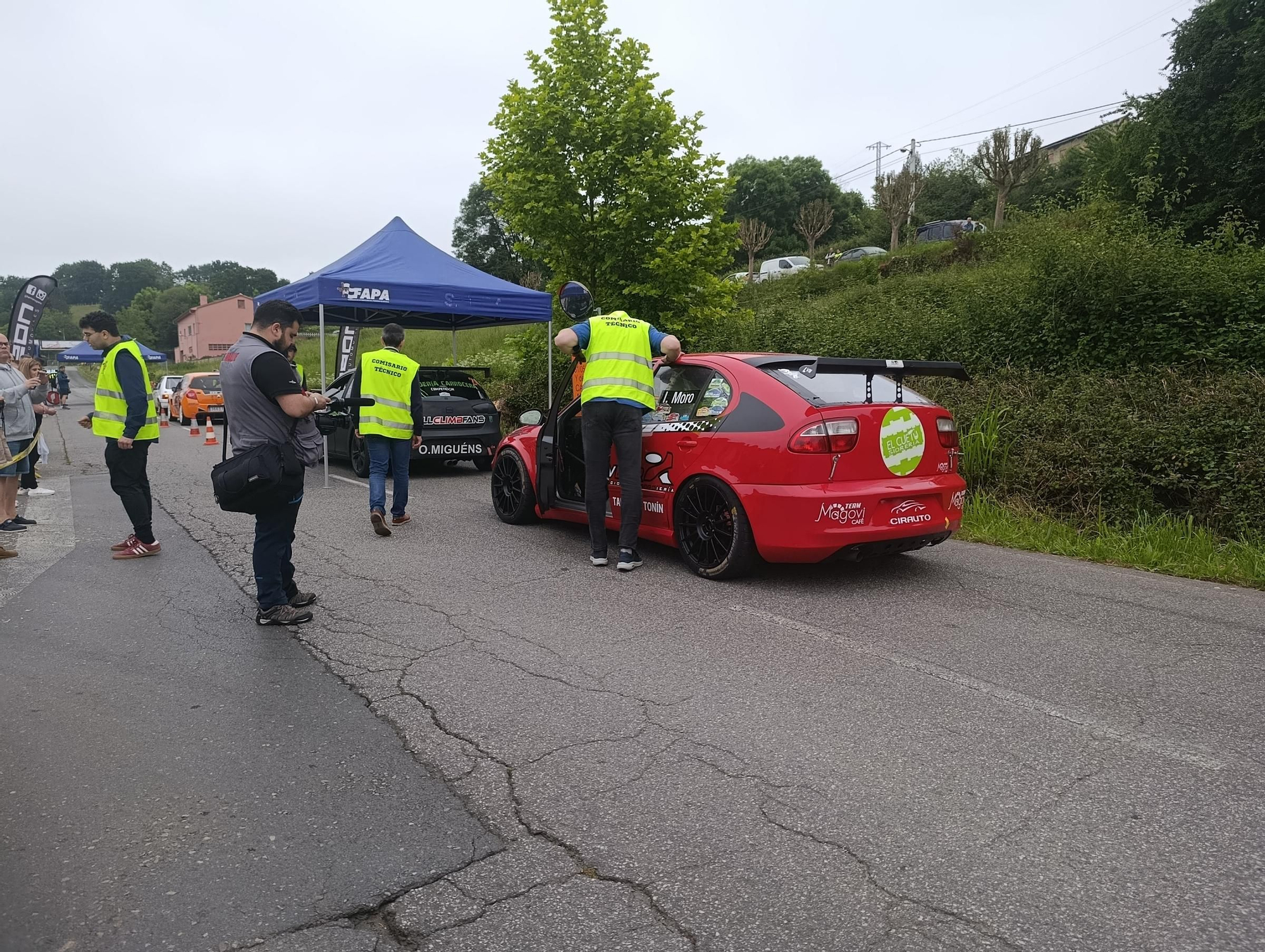 Pola vibra con el rugir de los motores en la Subida a Muncó
