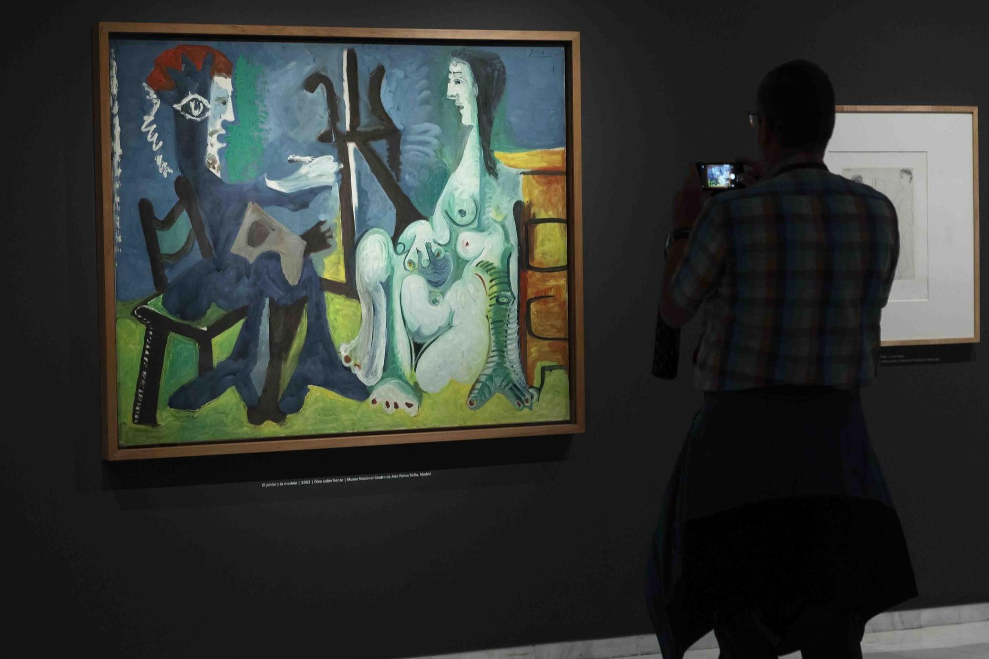 Picasso y la modelo