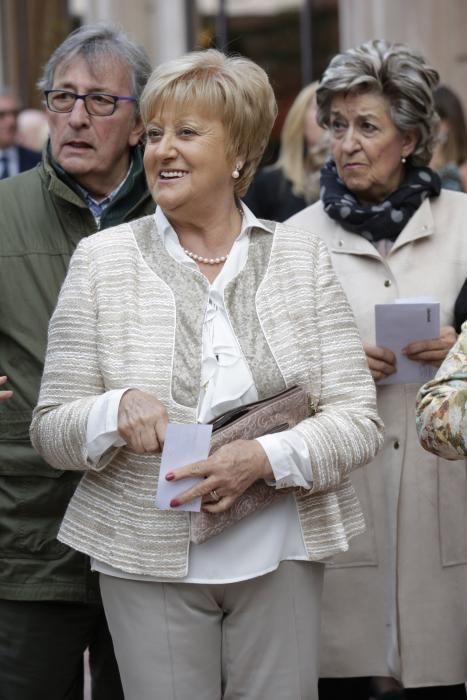 Asistentes al concierto de la Fundación Princesa de Asturias Presidido por los Reyes