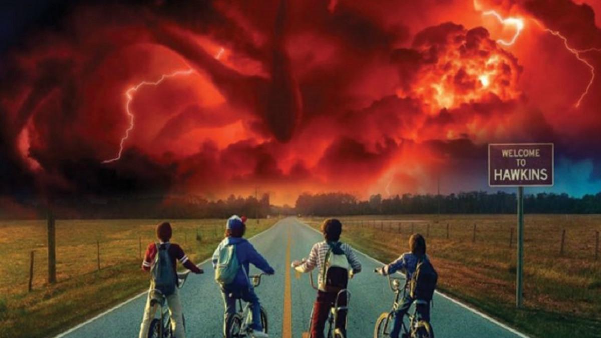 Una imagen promocional de 'Stranger things'