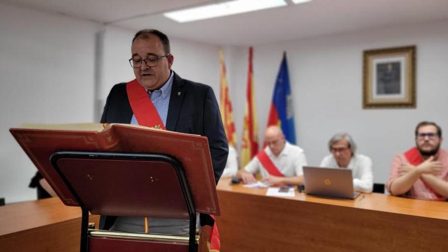 José Manuel González, este miércoles en el momento de su investidura.