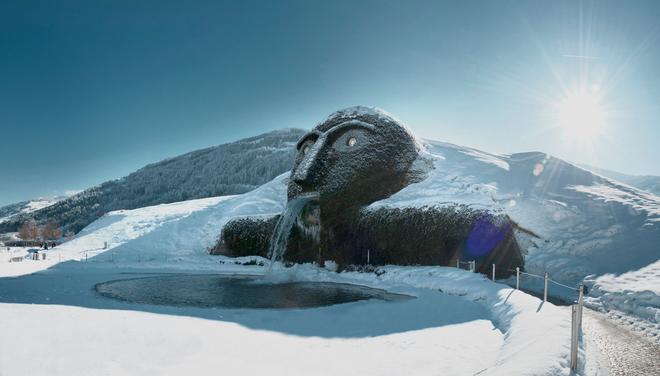 El gigante que protege el Swarovski Kristallwelten de Wattens (Austria)