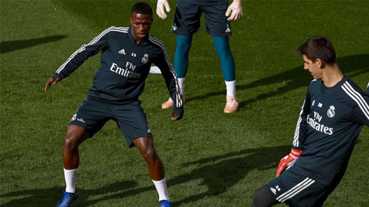 Solari ultima su estreno en el Bernabeu