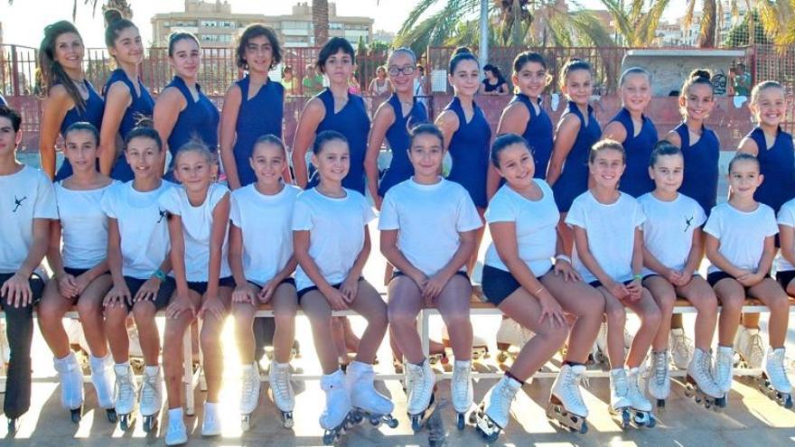 Componentes del Club Patinaje en Línea de Elche