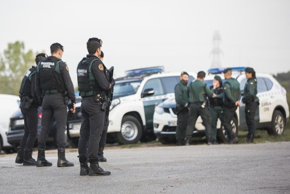 Macrooperatiu contra el tràfic de marihuana i el blanqueig de capitals - Maçanet de la Selva