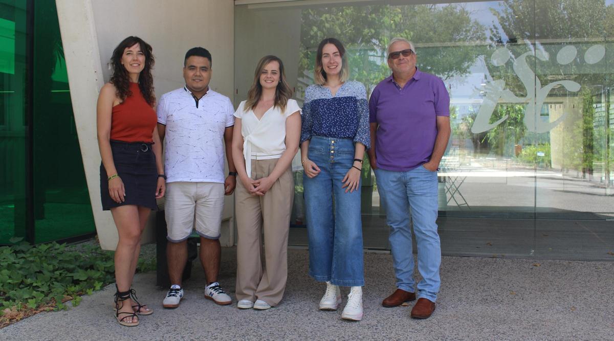 El grupo de investigadores del ISCIII