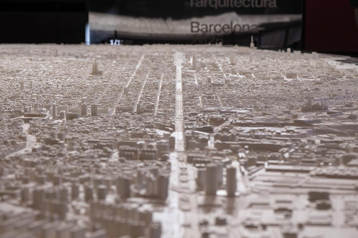 Presentación de la nueva maqueta del Pla de Barcelona 2026–2035.