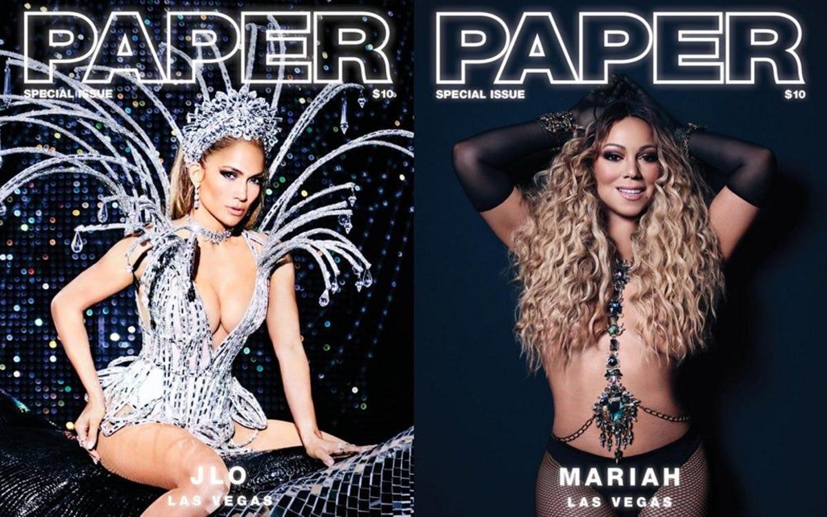 Jennifer Lopez y Mariah Carey