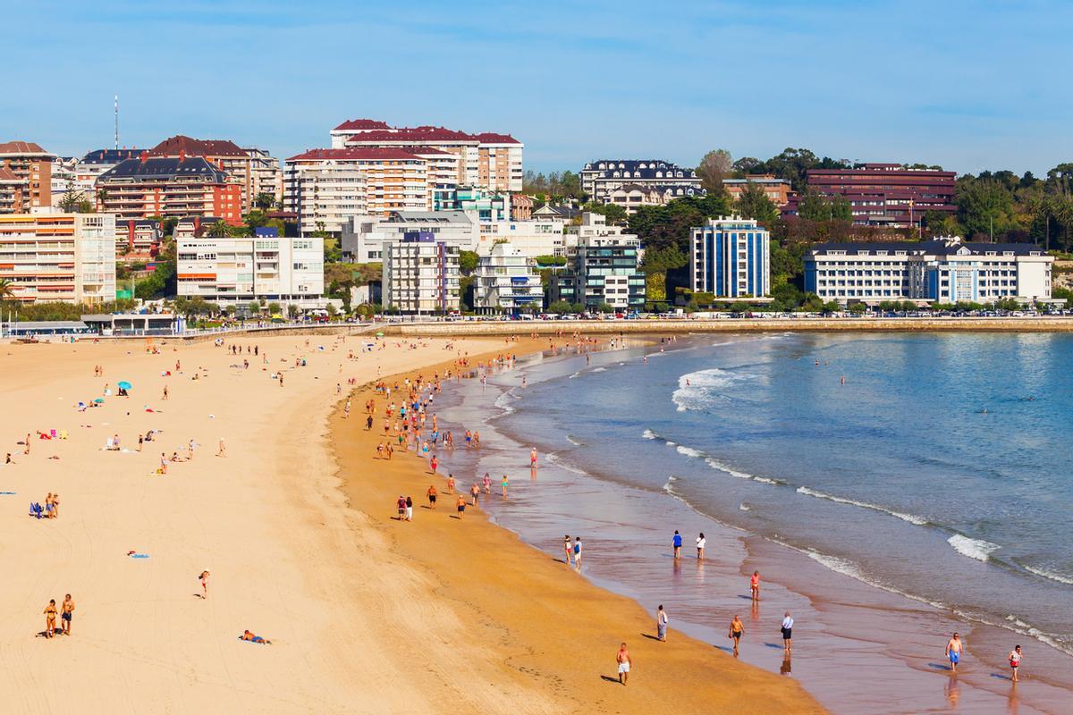 Playa del Sardinero, Santander
