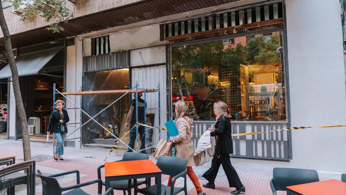 Un nuevo bar-restaurante en la calle Santa Engracia, zona de alta contaminación acústica