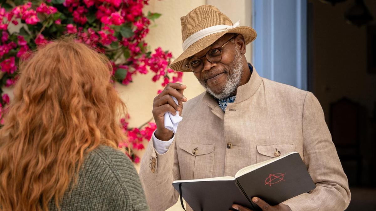 El actor Samuel L. Jackson en 'Argylle'