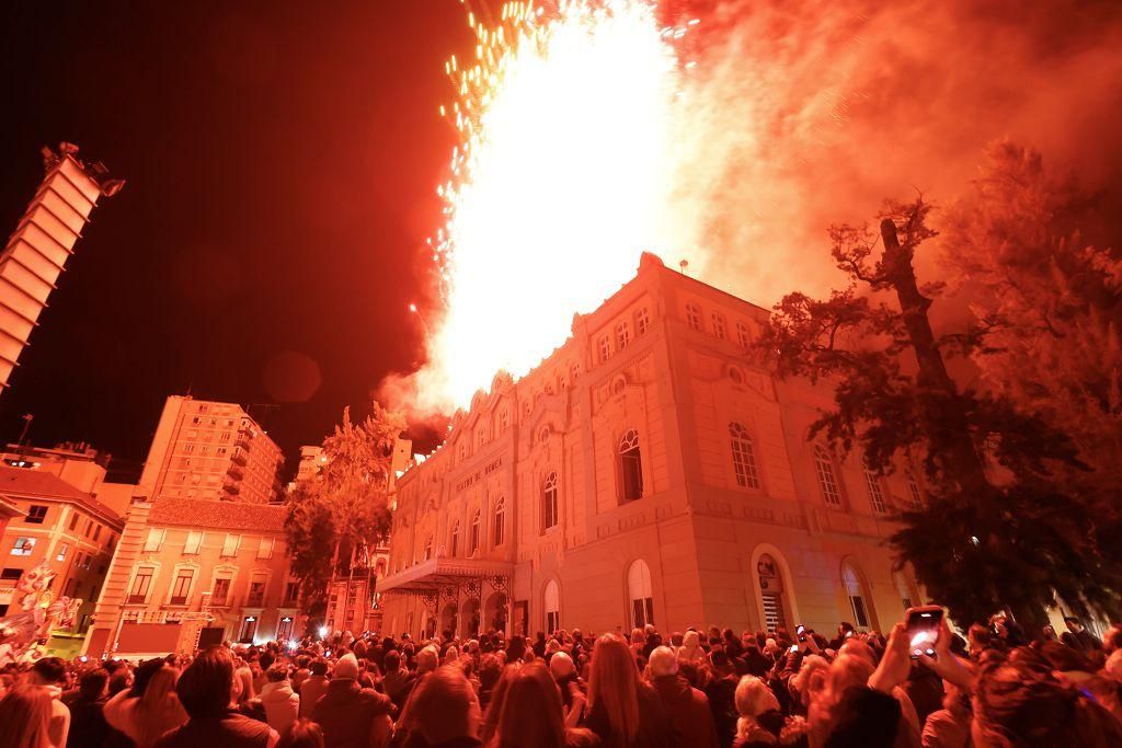 Así ha sido la 'Cremà' murciana del Romea