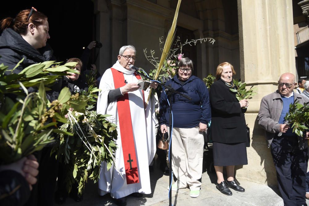 Benedicció de Rams davant de l'església de Crist R