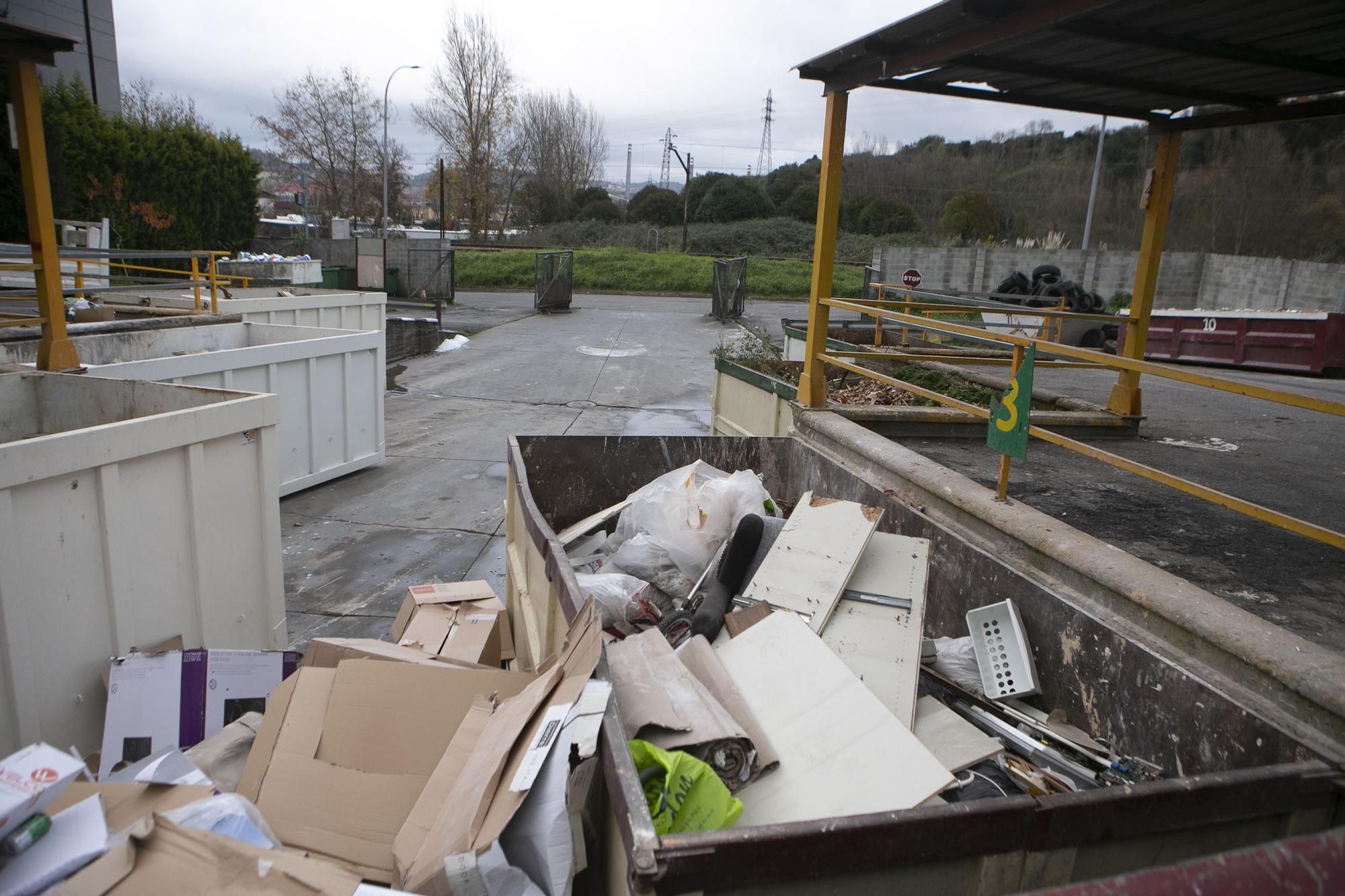 Los puntos limpios, pastos del abandono