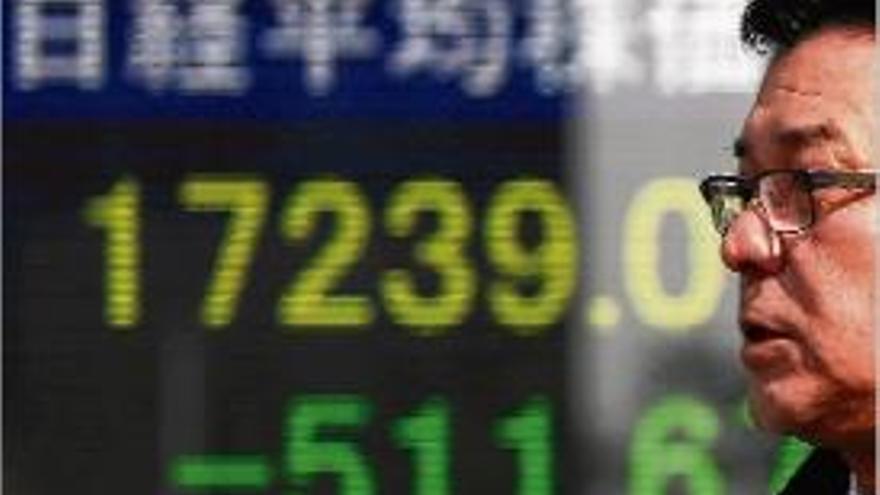 L&#039;índex Nikkei de Tòquio tancava ahir amb signe negatiu.