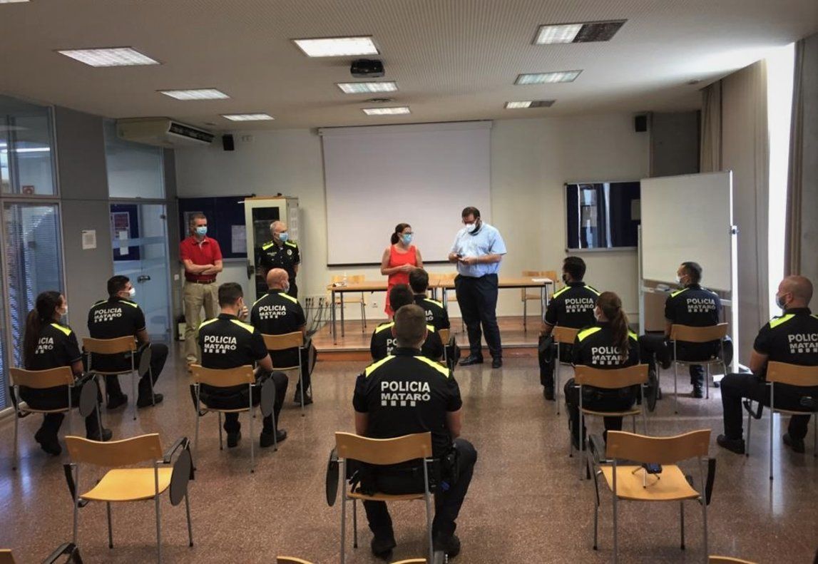 La Policía Local de Mataró incorpora 11 nuevos agentes.