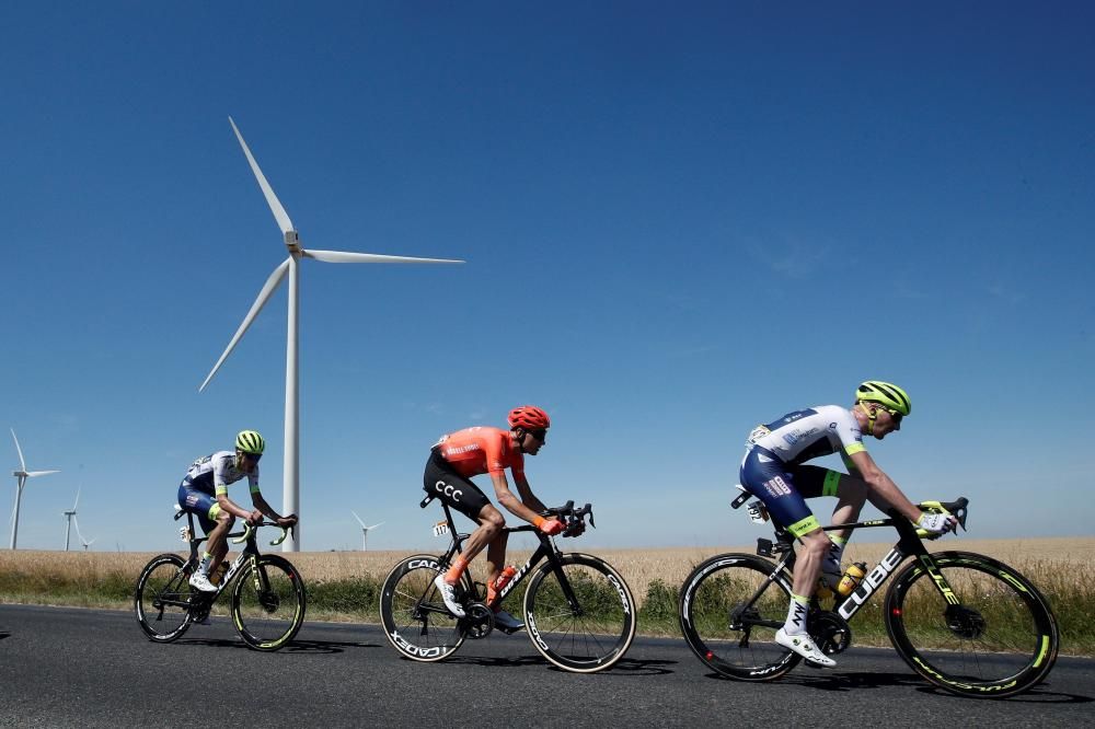 Tour de Francia: La cuarta etapa, en imágenes.