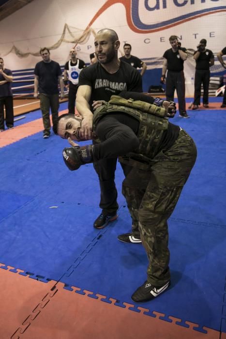 La Tenderina, en Oviedo, practica el Krav Maga