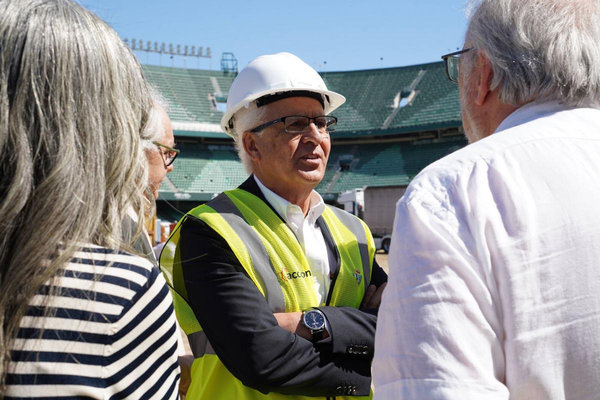 Federico Martínez Feria, Director General del Real Betis en la construcción del estadio Benito Villamarín