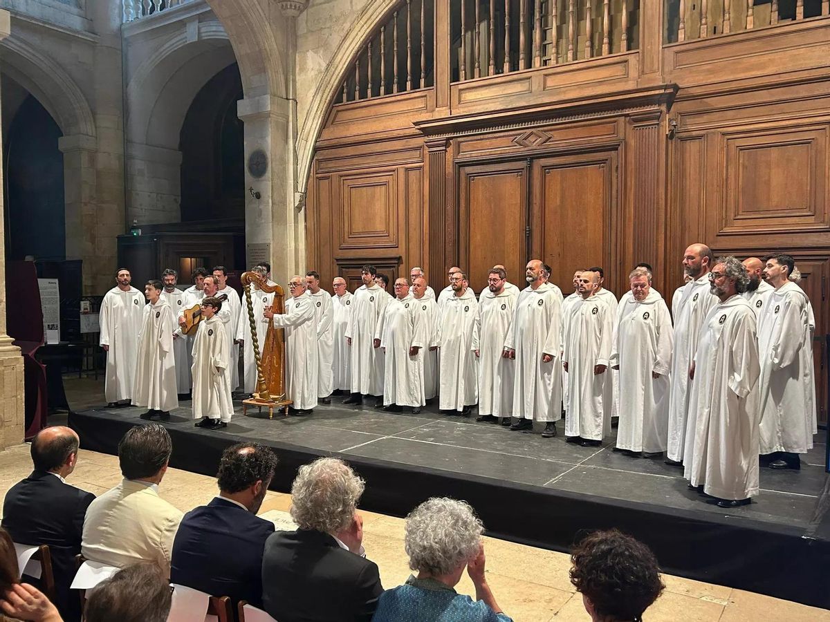 Un instante del concierto celebrado en París el pasado mes de junio.