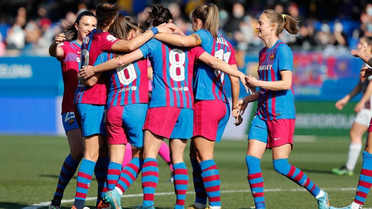 El Barça Femenino, un vendaval ante el Eibar