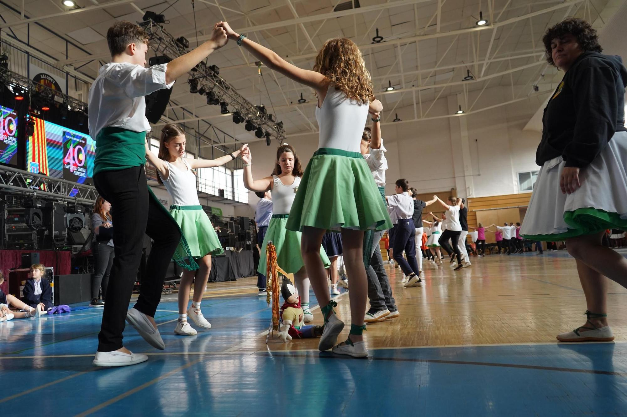 Les imatges de la celebració del 40e aniversari del Sarau Artesenc amb el concurs de colles sardanistes