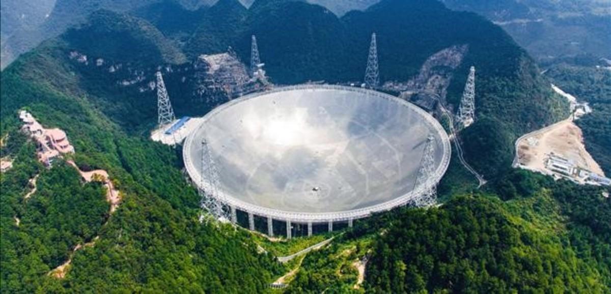 ealos35669328 el gran radiotelescopio puesto en marcha por china