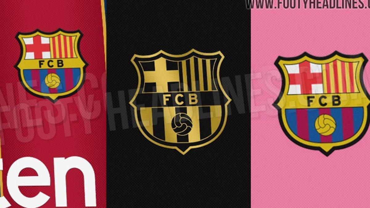 El diseño de las nuevas camisetas del Barça