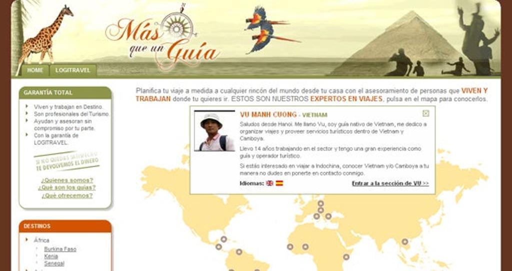 Masqueunguia, nuevo portal para viajeros