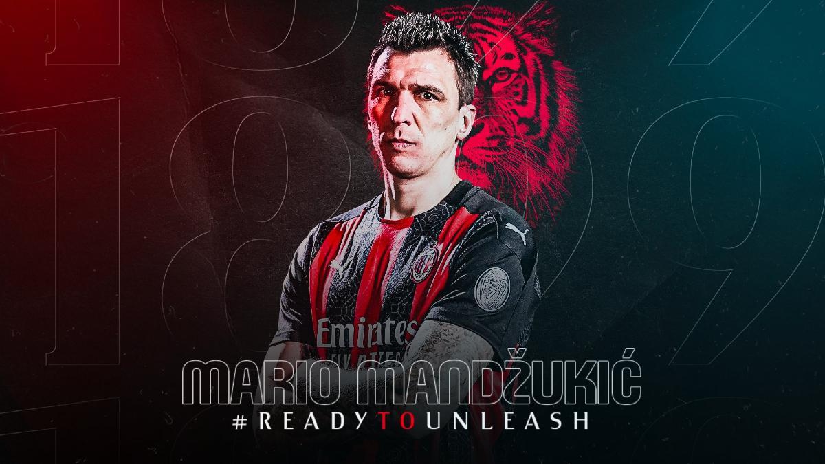 Mandzukic vuelve al fútbol italiano para reforzar al AC Milan