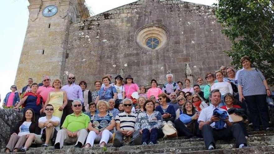 Los vecinos de Ponte Caldelas viajaron al Barbanza