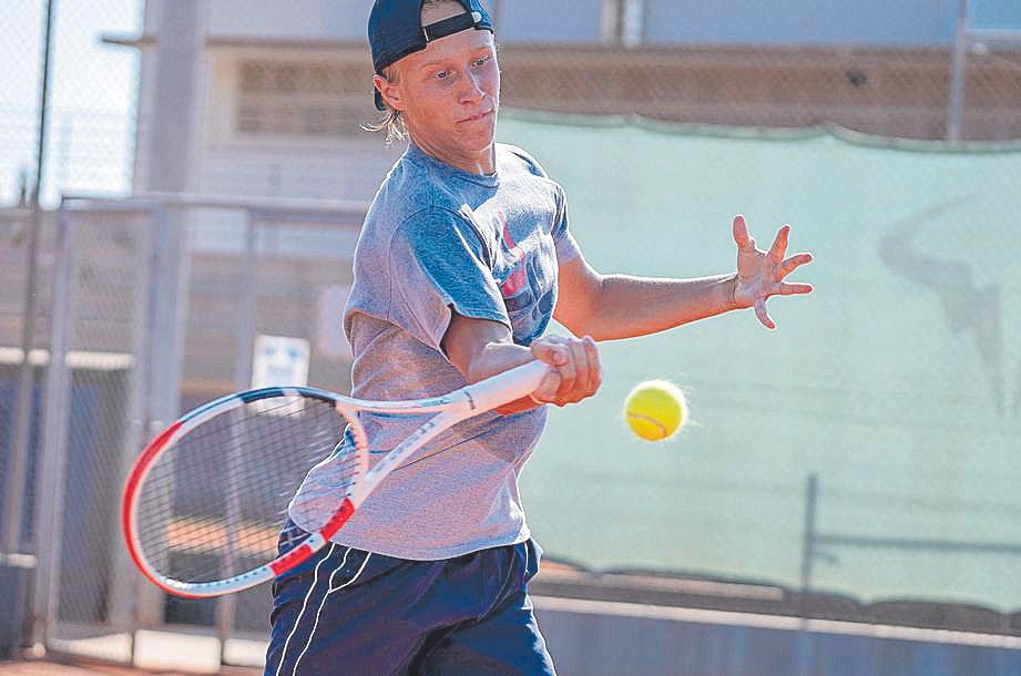 Leo Borg, hijo del mítico Bjorn Borg.