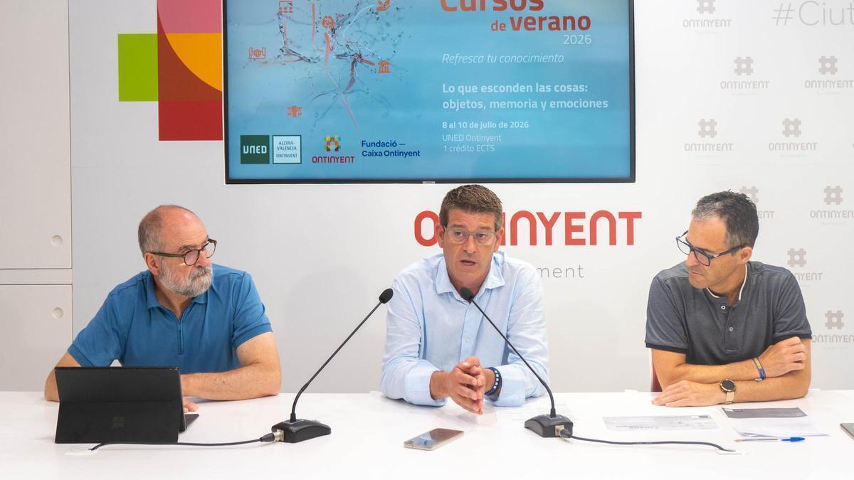 Presentación de los cursos de verano de la Uned en Ontinyent.