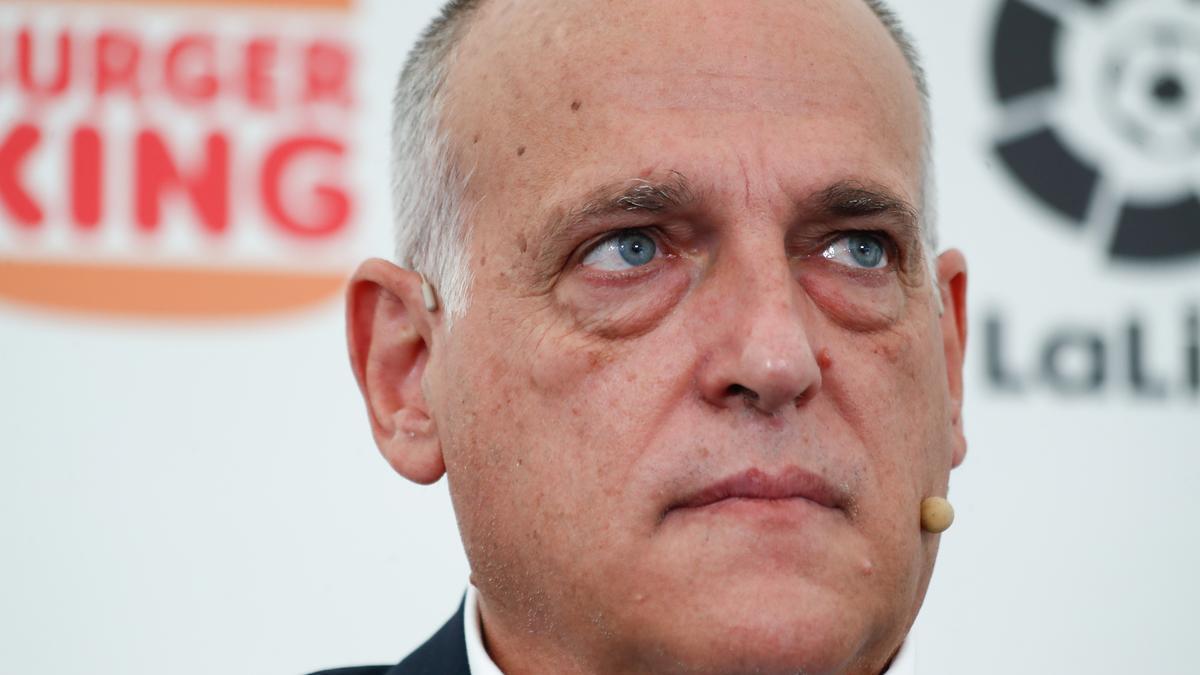 Javier Tebas, presidente de LaLiga