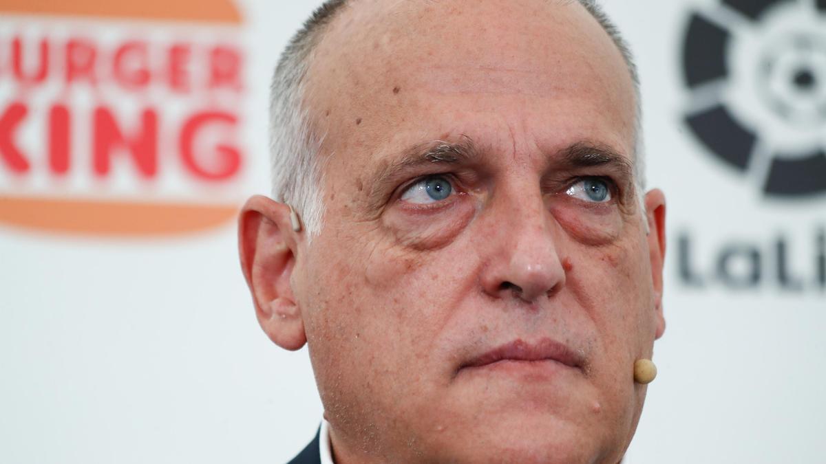 Javier Tebas, presidente de LaLiga.