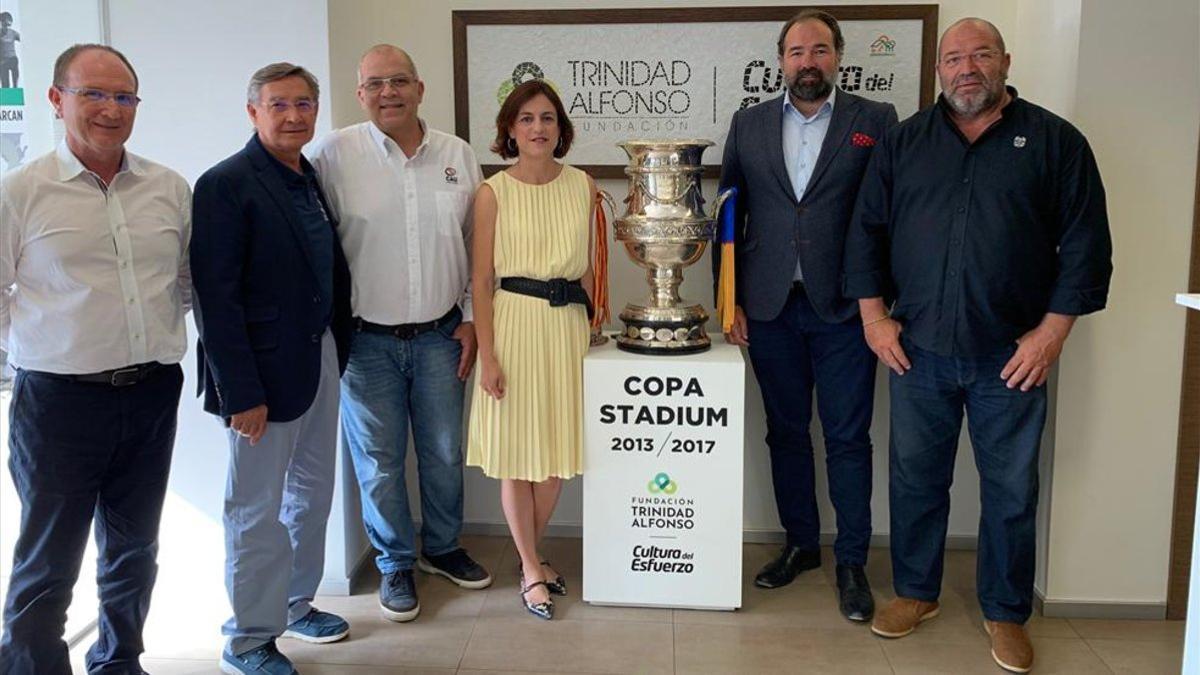 Reunión en las oficinas de la Fundación Trinidad Alfonso en Valencia