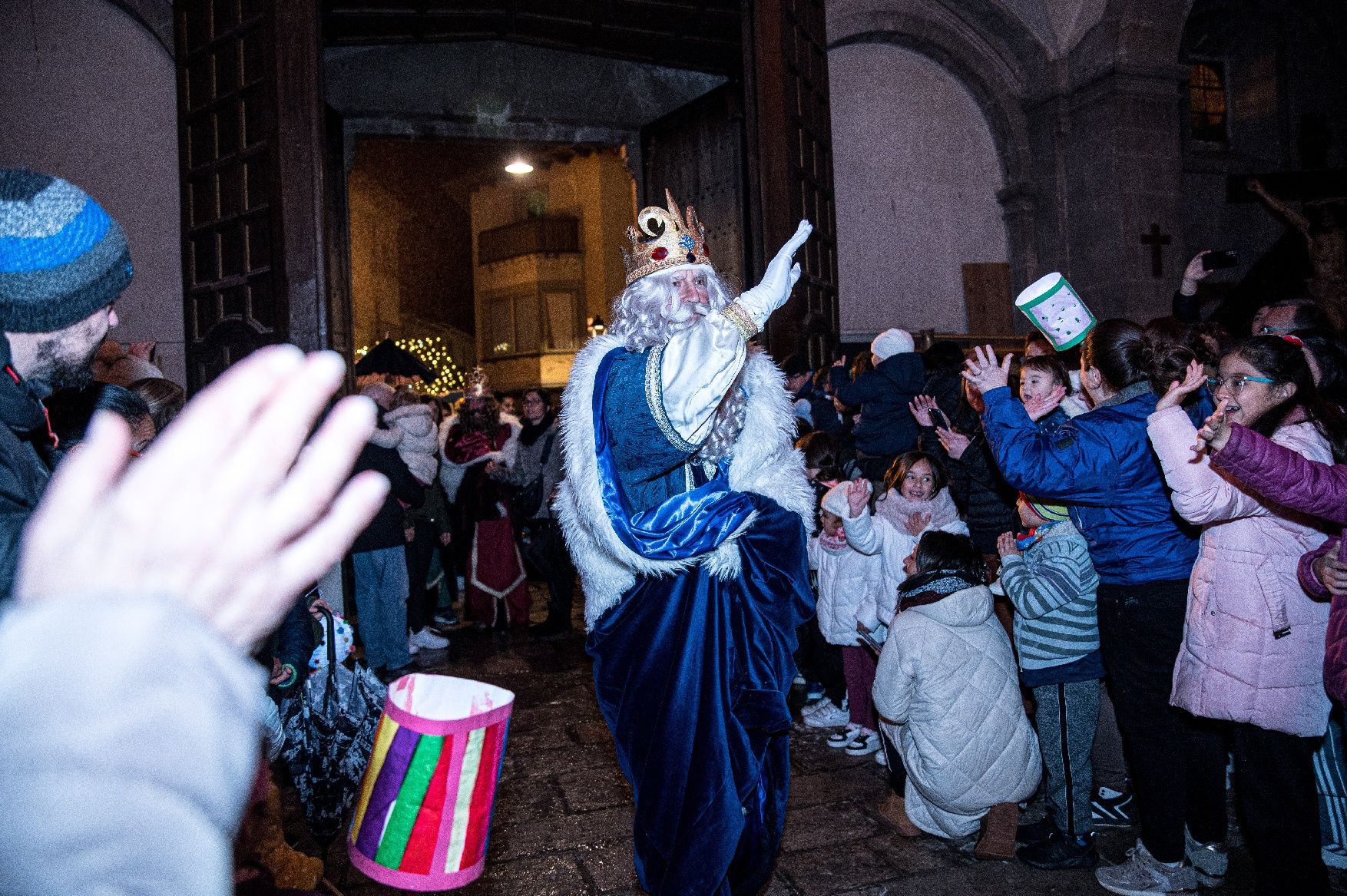 La visita dels Reis d'Orient a Moià, resumida en imatges