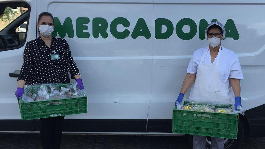 Mercadona dona 13.000 kilos de alimentos a once entidades sociales de Castellón y Valencia