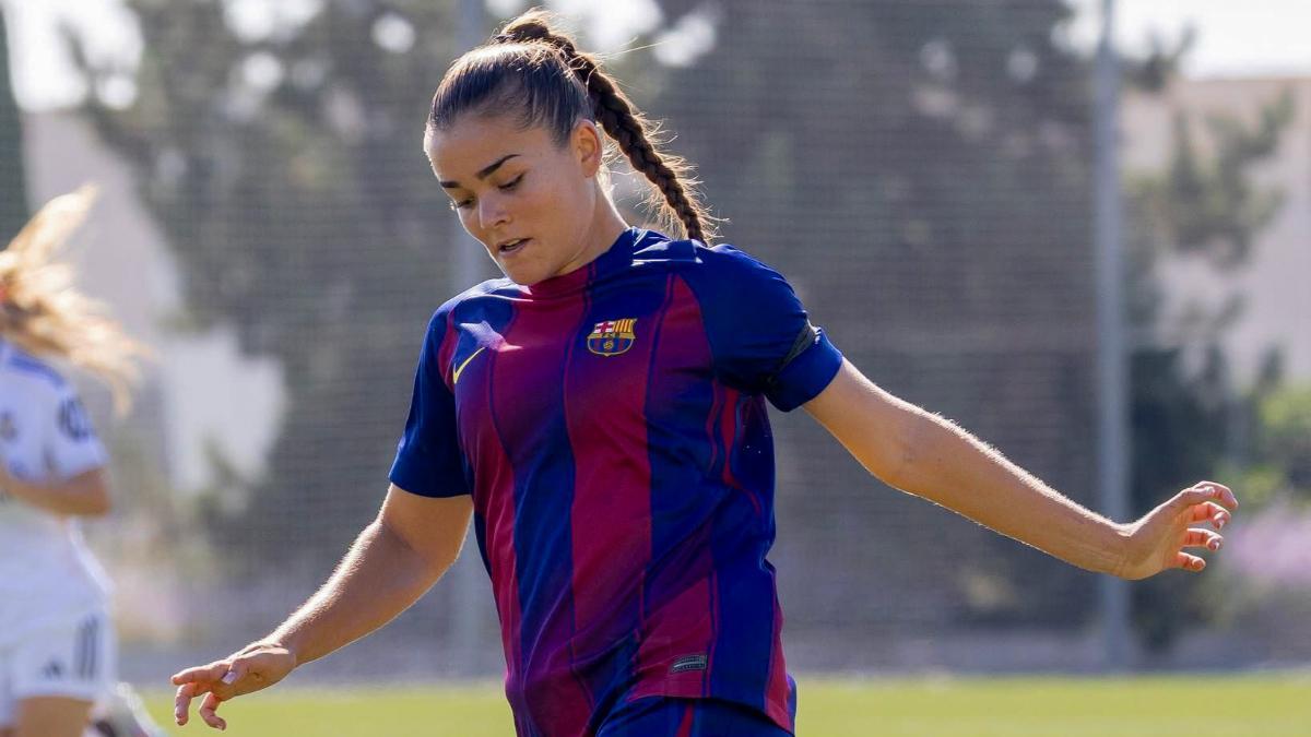 Natalia Escot marcó contra el Real Madrid B